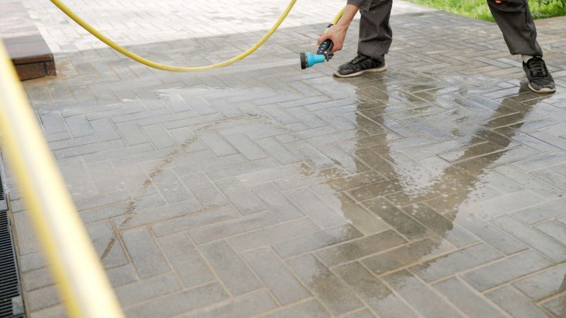 Clean Paver Surface