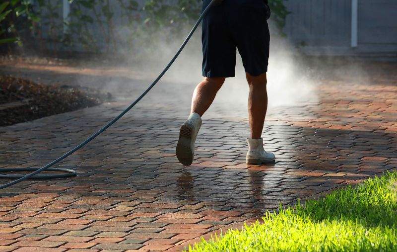 Products For Paver Cleanings in use